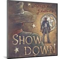 Show Down-Janet Kruskamp-Mounted Art Print