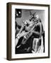 Show Girl and Clown in Havana, 1959-null-Framed Photographic Print