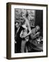 Show Girl Modeling Bikini For Customers at Lunch-Bill Ray-Framed Photographic Print