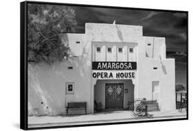 Show Tonight Amargosa Opera House BW-Steve Gadomski-Framed Stretched Canvas