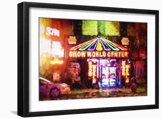 Show World - In the Style of Oil Painting-Philippe Hugonnard-Framed Giclee Print