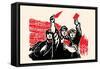 Show Your Red Flyers-Chinese Government-Framed Stretched Canvas