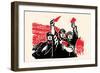 Show Your Red Flyers-Chinese Government-Framed Art Print