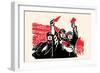 Show Your Red Flyers-Chinese Government-Framed Art Print