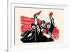 Show Your Red Flyers-Chinese Government-Framed Art Print