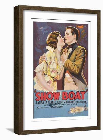 Showboat-null-Framed Art Print