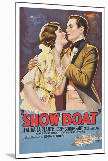 Showboat-null-Mounted Art Print