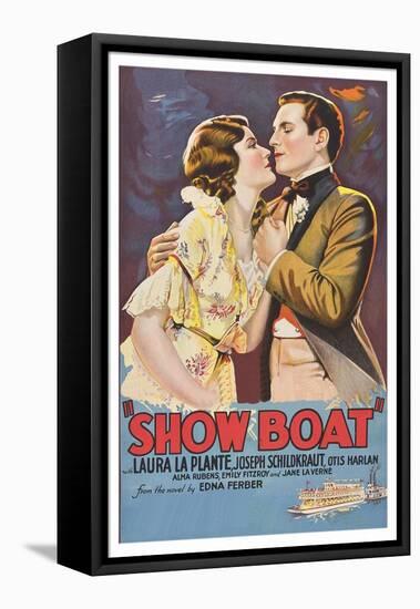 Showboat-null-Framed Stretched Canvas