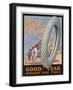 Showcard for Goodyear Straight Side Tyres-null-Framed Art Print