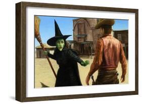 Showdown-James W. Johnson-Framed Giclee Print