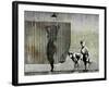 Shower Peepers-Banksy-Framed Premium Giclee Print