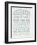 Shower Rules-Erin Clark-Framed Giclee Print