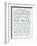 Shower Rules-Erin Clark-Framed Giclee Print