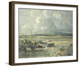 Showery Day, Bunbeg, Donegal Coast-Maurice Wilks-Framed Giclee Print