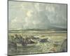 Showery Day, Bunbeg, Donegal Coast-Maurice Wilks-Mounted Giclee Print