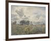 Showery June, Picardy, C.1870-Henry Moore-Framed Giclee Print