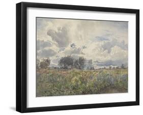 Showery June, Picardy, C.1870-Henry Moore-Framed Giclee Print