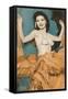 Showgirl, Las Vegas, Nevada-null-Framed Stretched Canvas