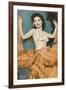 Showgirl, Las Vegas, Nevada-null-Framed Art Print