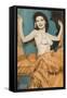 Showgirl, Las Vegas, Nevada-null-Framed Stretched Canvas