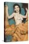 Showgirl, Las Vegas, Nevada-null-Stretched Canvas