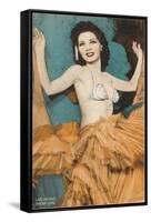 Showgirl, Las Vegas, Nevada-null-Framed Stretched Canvas
