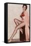 Showgirl, Las Vegas, Nevada-null-Framed Stretched Canvas