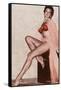 Showgirl, Las Vegas, Nevada-null-Framed Stretched Canvas