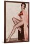 Showgirl, Las Vegas, Nevada-null-Framed Art Print