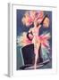 Showgirl on Top Hat-null-Framed Art Print