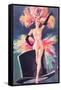 Showgirl on Top Hat-null-Framed Stretched Canvas