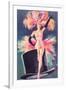 Showgirl on Top Hat-null-Framed Art Print