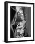 Showgirl Standing in the Dressing Room of the Stardust Hotel-Ralph Crane-Framed Photographic Print