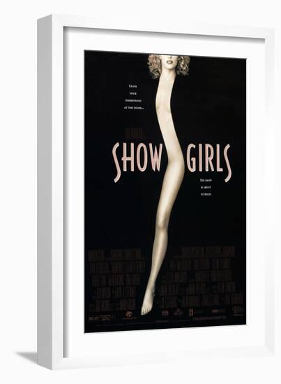 Showgirls, Elizabeth Berkley, 1995. © United Artists/courtesy Everett Collection-null-Framed Art Print