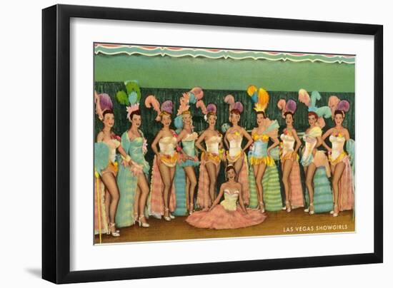 Showgirls, Las Vegas, Nevada-null-Framed Art Print