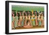 Showgirls, Las Vegas, Nevada-null-Framed Art Print