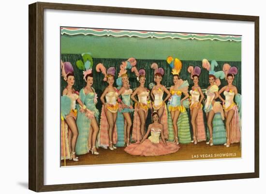 Showgirls, Las Vegas, Nevada-null-Framed Art Print