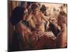 Showgirls Playing Chess Between Shows at Latin Quarter Nightclub-Gordon Parks-Mounted Premium Photographic Print