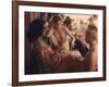 Showgirls Playing Chess Between Shows at Latin Quarter Nightclub-Gordon Parks-Framed Photographic Print