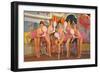 Showgirls, Retro-null-Framed Art Print