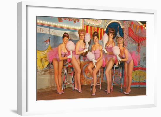 Showgirls, Retro-null-Framed Art Print