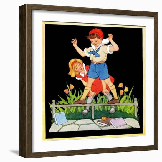 Showing Off  - Child Life-Hazel Frazee-Framed Giclee Print