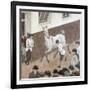 Showing the Paces, Aldridge's-Robert Bevan-Framed Giclee Print