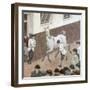 Showing the Paces, Aldridge's-Robert Bevan-Framed Premium Giclee Print