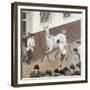 Showing the Paces, Aldridge's-Robert Bevan-Framed Giclee Print