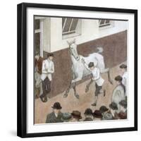 Showing the Paces, Aldridge's-Robert Bevan-Framed Giclee Print