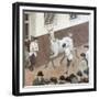Showing the Paces, Aldridge's-Robert Bevan-Framed Giclee Print