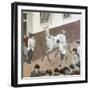 Showing the Paces, Aldridge's-Robert Bevan-Framed Giclee Print