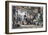 'Showroom of a Lantern Merchant in Peking', China, 1843-Thomas Allom-Framed Giclee Print