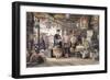 Showroom of a Lantern Merchant in Peking, from "China in a Series of Views"-Thomas Allom-Framed Giclee Print